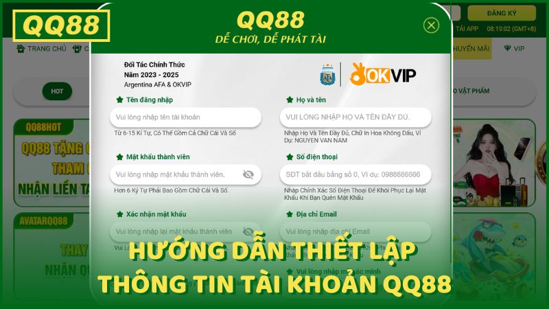 Đăng nhập QQ88 mở ra cánh cửa dẫn vào thế giới cá cược